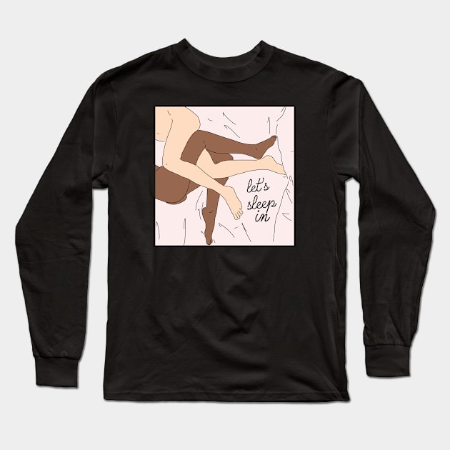 SNUGGLE Long Sleeve T-Shirt by HandsomeGirlDesigns